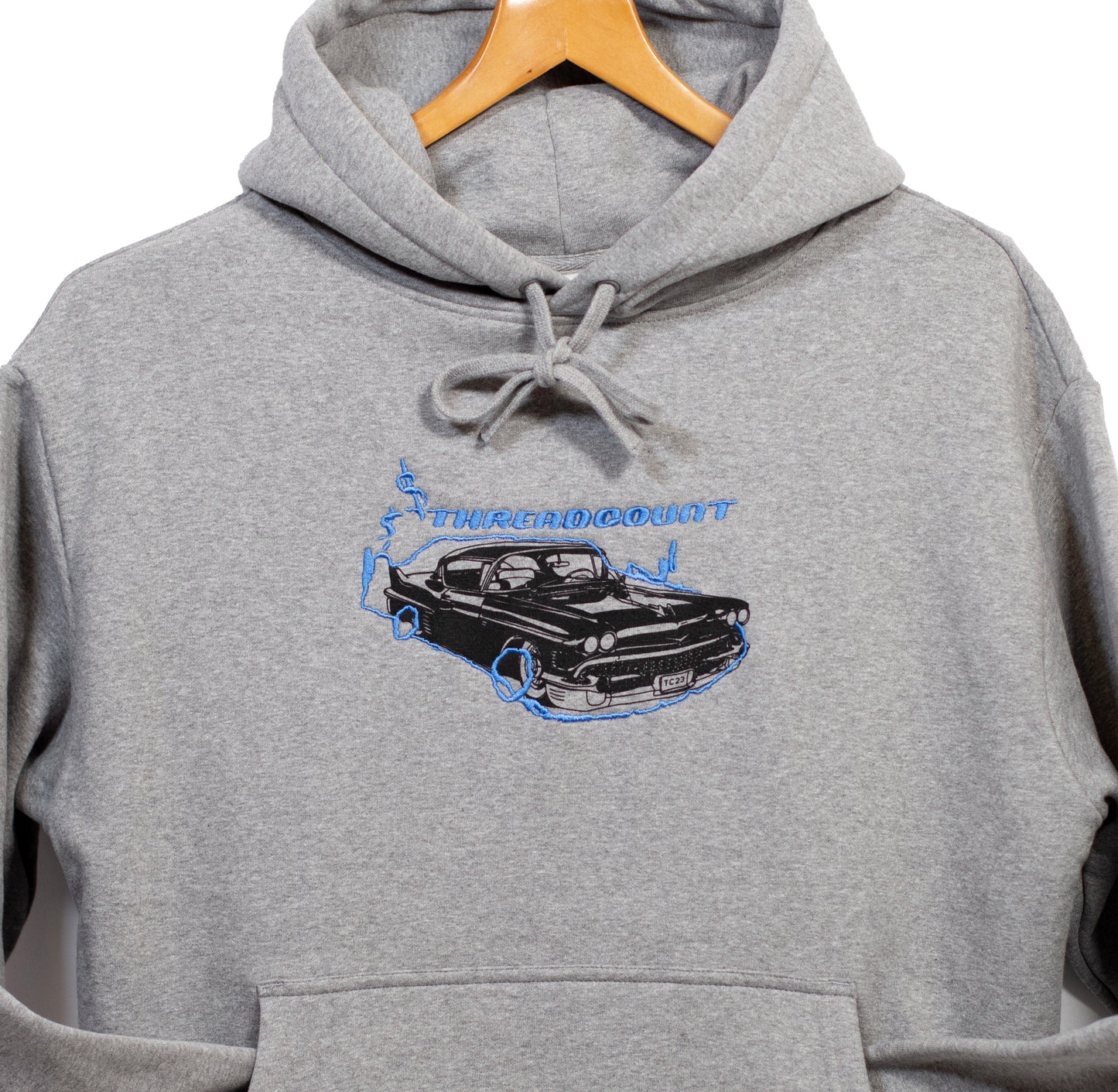 Car Hoodie - Grey