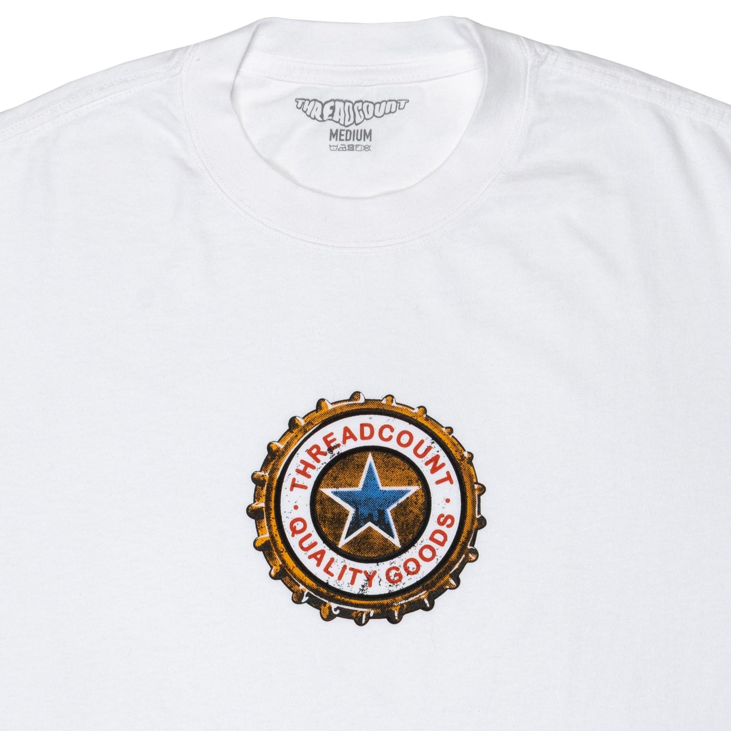 Feels Like Home Tee - Faded White