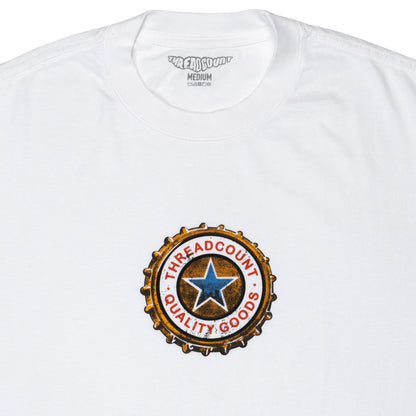 Feels Like Home Tee - Faded White