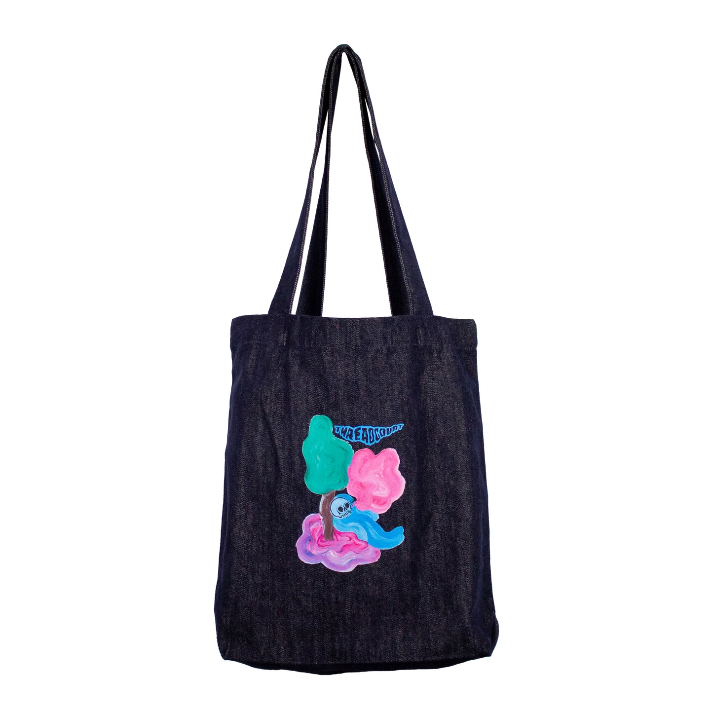 Lazy Alien Tote - Dark Denim