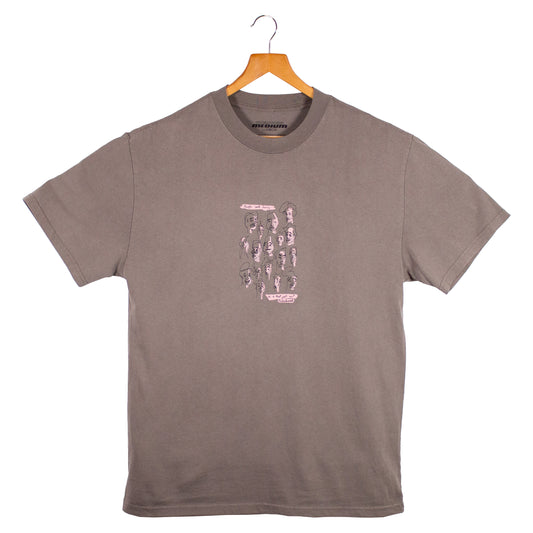 People Look Funny Tee - Faded Grey