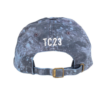 Distressed Cap - Dark Blue Wash