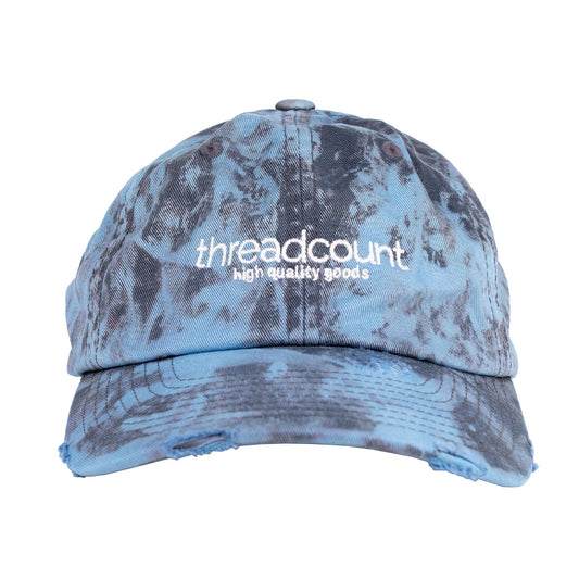Distressed Cap - Light Blue Wash