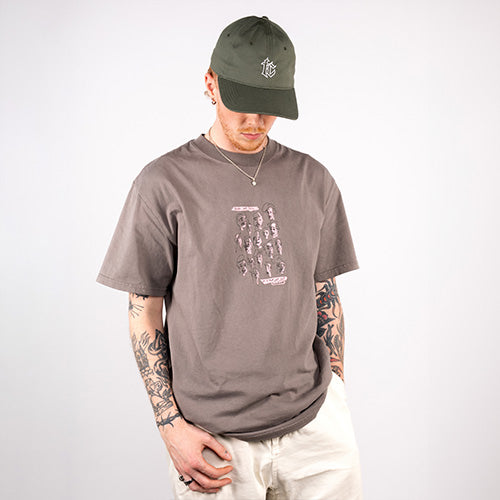 People Look Funny Tee - Faded Grey