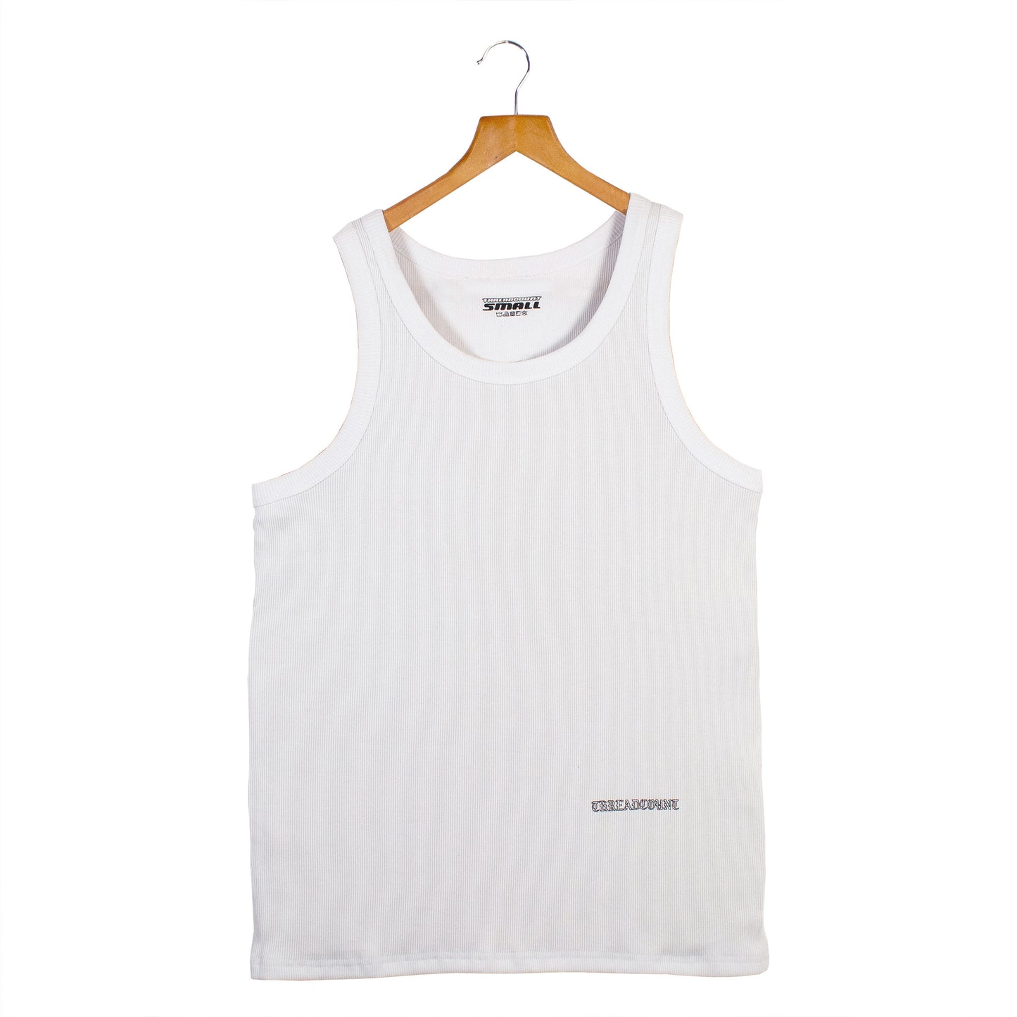 Classic Ribbed Vest - White